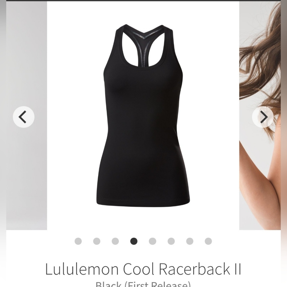 Lululemon 🍋 Cool Racerback Tank. Sz 6